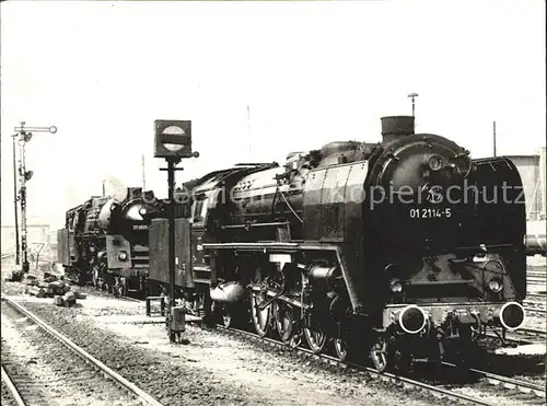 Lokomotive 01 2114 5  Kat. Eisenbahn