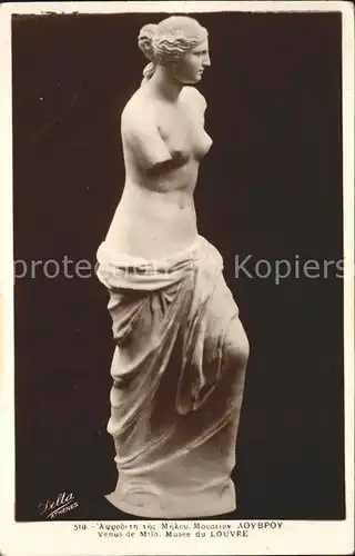 Skulpturen Venus de Milo Musee du Louvre Kat. Skulpturen