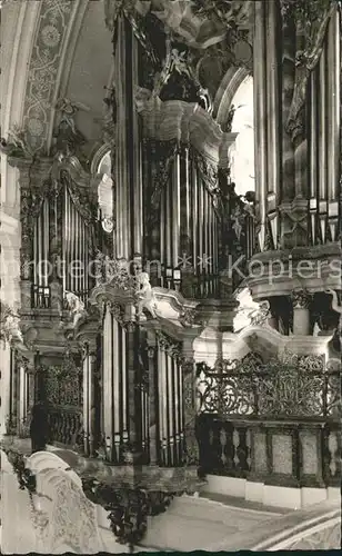 Kirchenorgel Muenster Weingarten Kat. Musik