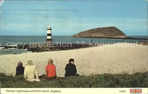 Leuchtturm Lighthouse Penmon Puffin Island Anglesey  Kat. Gebaeude