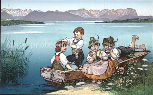 Trachten Bodensee Kinder Boot Kat. Trachten