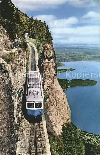 Zahnradbahn Arth Rigi Bahn Kraebelwand Zugersee  Kat. Bergbahn