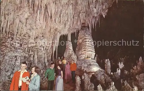Hoehlen Caves Grottes Temple of the Sun Carlsbad Caverns National Park New Mexico Kat. Berge
