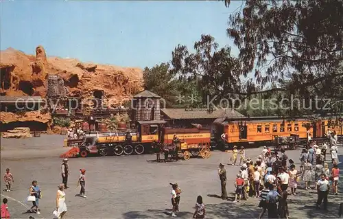 Lokomotive Eisenbahn Calico Square Knott s Berry Farm and Ghost Town Buena Park California  Kat. Eisenbahn