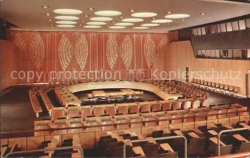 Politik Economic and Social Council Chamber United Nations Headquarters Kat. Politik