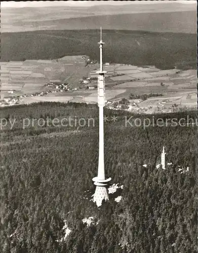 Fernsehturm Funkturm Ochsenkopf  / Gebaeude /