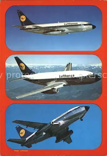 Lufthansa Boeing B 737 D City Jet Kat. Flug