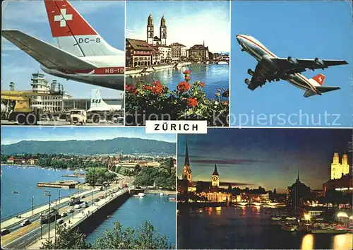 Swissair Zuerich  Kat. Flug