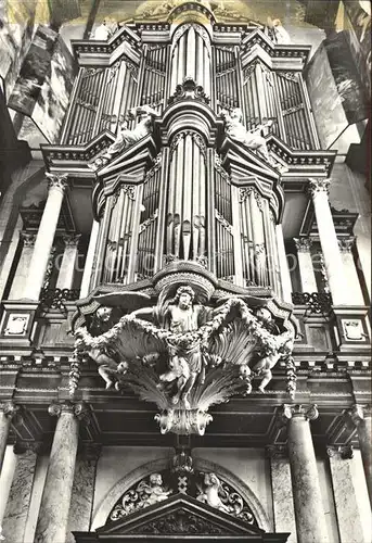Kirchenorgel Westerkerk Amsterdam  Kat. Musik