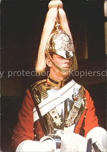 Leibgarde Wache Horse Guard Buckingham Palace London  Kat. Polizei