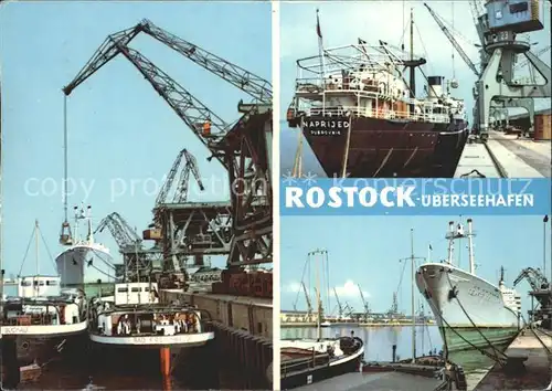 Schiffe Rostock ueberseehafen  Kat. Schiffe