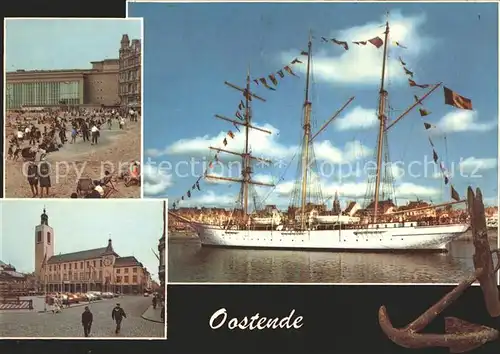 Segelschiffe Oostende  Kat. Schiffe