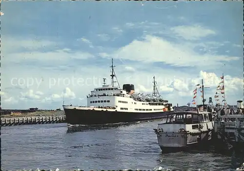 Faehre Depart de la Malle Ostende Douvres Kat. Schiffe