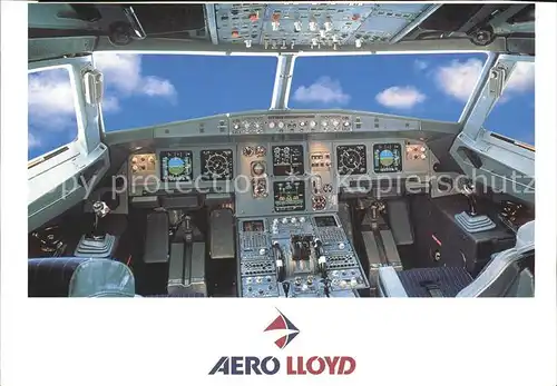 Flugzeuge Zivil Aero Lloyd Airbus A320 Kat. Airplanes Avions