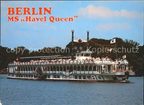 Motorschiffe MS Havel Queen Berlin Kat. Schiffe