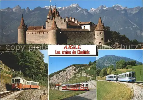 Eisenbahn Aigle Trains du Chablais Kat. Eisenbahn