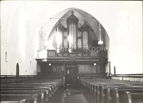 Kirchenorgel Hervormde Kerk Vlagtwedde Kat. Musik