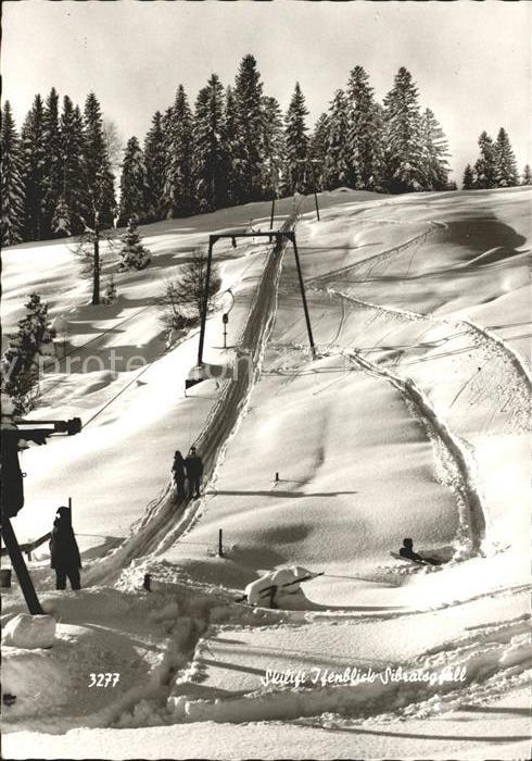 Skilift Ifenblick Sibratsgfaell Bahnen Nr Ks03797 Oldthing Ansichtskarten Verkehr Eisenbahnen