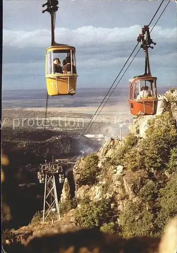 Seilbahn Thale Harz  Kat. Bahnen