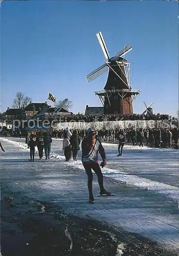 Windmuehle Feestdagen Lieuwe Zander Lelystad Kat. Gebaeude und Architektur