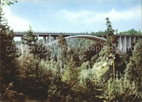 Bruecken Bridges Ponts Teufelstalbruecke Hermsdorf 