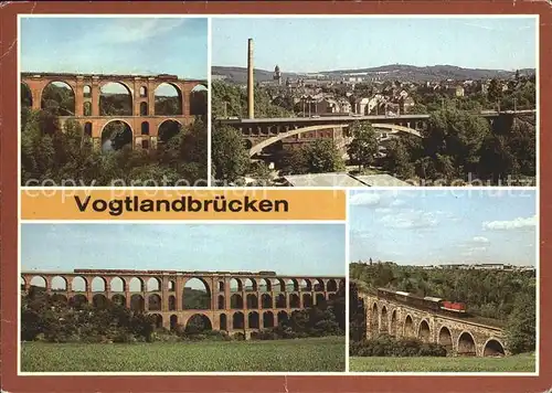 Bruecken Bridges Ponts Elstertalbruecke Friedrich Ebert Bruecke Goeltzschtalbruecke