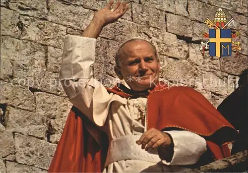 Papst Papa Giovanni Paolo II.  Kat. Religion