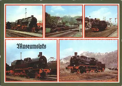 Lokomotive Museumslokomotiven 58261 18201 741230 93230 38205 Kat. Eisenbahn