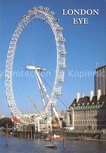 Riesenrad  London Eye  / Vergnuegungsparks /