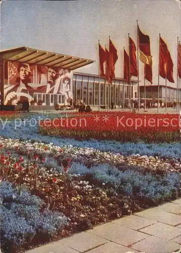 Gartenbauaustellung Erfurt Festplatz Haupthalle  Kat. Expositions