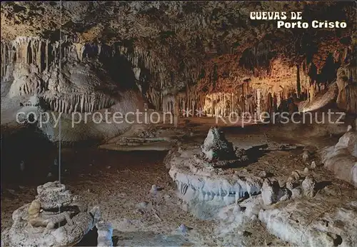 Hoehlen Caves Grottes Cuevas dels Hams Manacor Porto Cristo Sala Dos de Marzo Kat. Berge