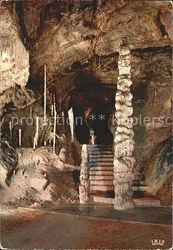 Hoehlen Caves Grottes Han sur Lesse Minaret  Kat. Berge