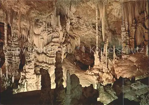 Hoehlen Caves Grottes Mallorca Cuevas de Campanet Sala Romantica  Kat. Berge