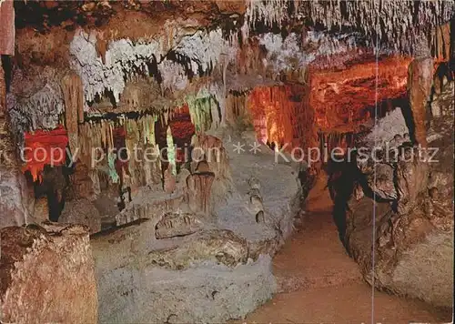 Hoehlen Caves Grottes Mallora Puerto Cristo Cuevas Hams Valle de las Delicias  Kat. Berge