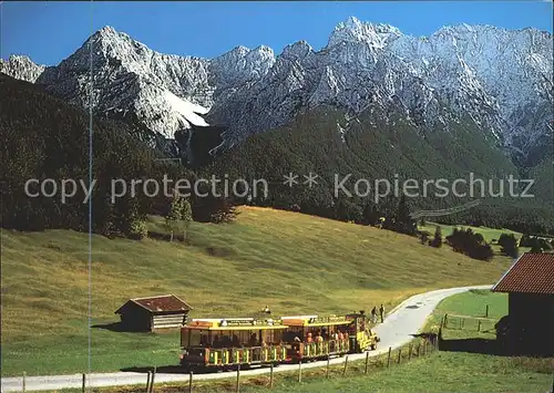 Liliputbahn Panorama Express Karwendelgebirge Kat. Eisenbahn