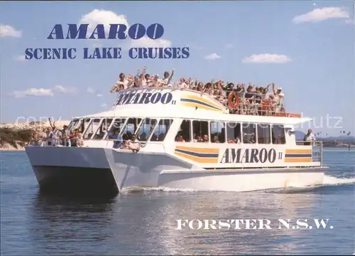 Motorschiffe Amaroo Forster Australien  Kat. Schiffe