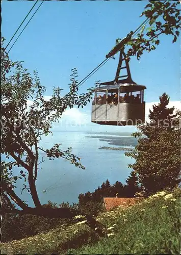 Seilbahn Pfaender Bregenz Lindau Bodensee  Kat. Bahnen