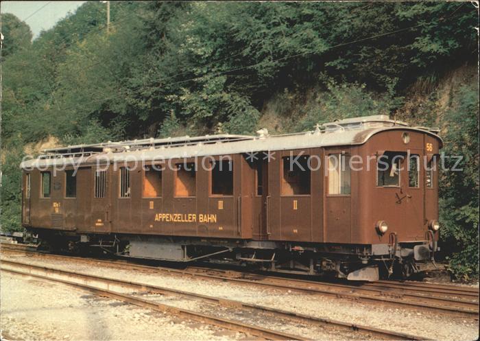 Eisenbahn Appenzeller Bahn Meterspur Dieseltriebwagen ABDm 2 4 56 Kat ...