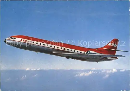 Flugzeuge Zivil LTU Caravelle SE 210 10 R  Kat. Airplanes Avions