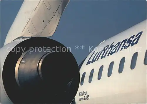 Lufthansa Cityliner Avro RJ85 Kat. Flug