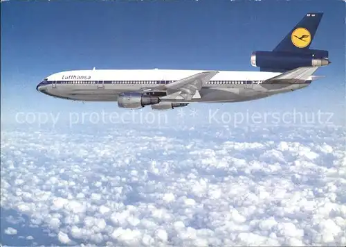 Lufthansa McDonnell Douglas DC 10 Kat. Flug