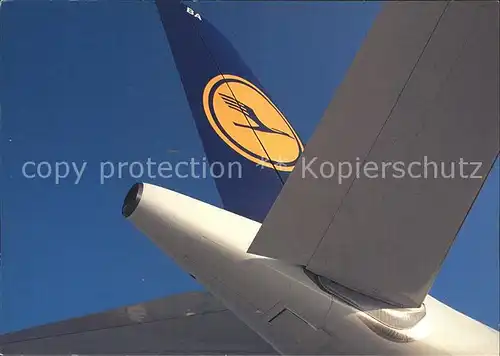 Lufthansa Airbus A340 200 Hoehen  und Seitenruder Kat. Flug
