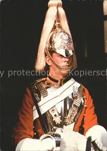 Leibgarde Wache Horse Guard London Buckingham Palace Kat. Polizei