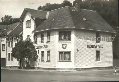 Gebaeude und Architektur Gasthaus Deutsches Haus  Kat. Gebaeude