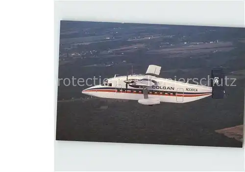 Flugzeuge Zivil Colgan Airways Shorts SD3 30 200 N330CA Kat. Airplanes Avions