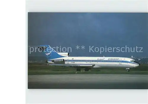 Flugzeuge Zivil Syrianair Boeing 727 294 YK AGC  Kat. Airplanes Avions