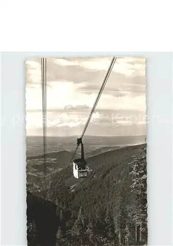 Seilbahn Schauinsland Freiburg im Breisgau Kat. Bahnen