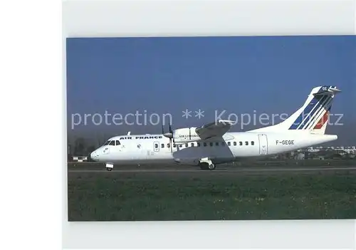 Flugzeuge Zivil Air France ATR 42 300 F GEGE Kat. Airplanes Avions