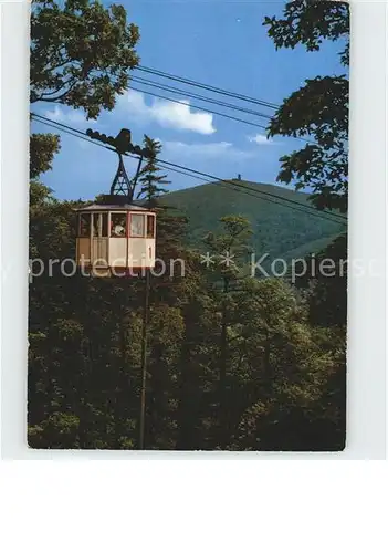 Seilbahn Bad Harzburg Brocken  Kat. Bahnen