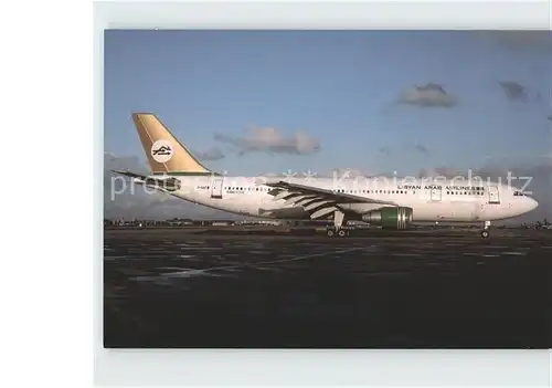 Flugzeuge Zivil Libyan Arab Airlines Airbus Industrie A300 622R JY GAZ cn 616 Kat. Airplanes Avions